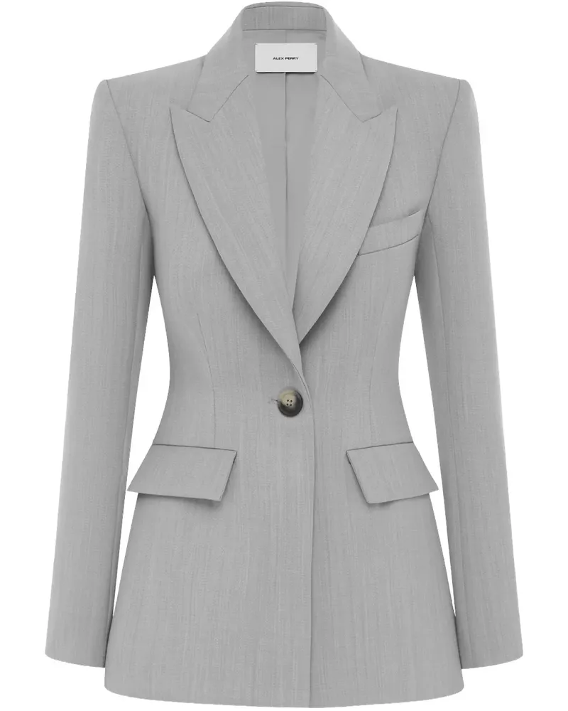 Alex Perry Blazer aus Wollgemisch - Grau Grau