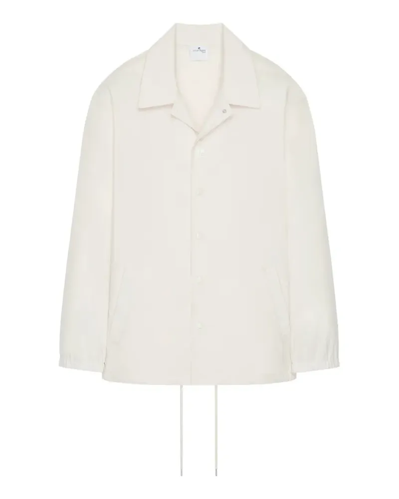 Courrèges Hemdjacke mit Knöpfen - Nude Nude