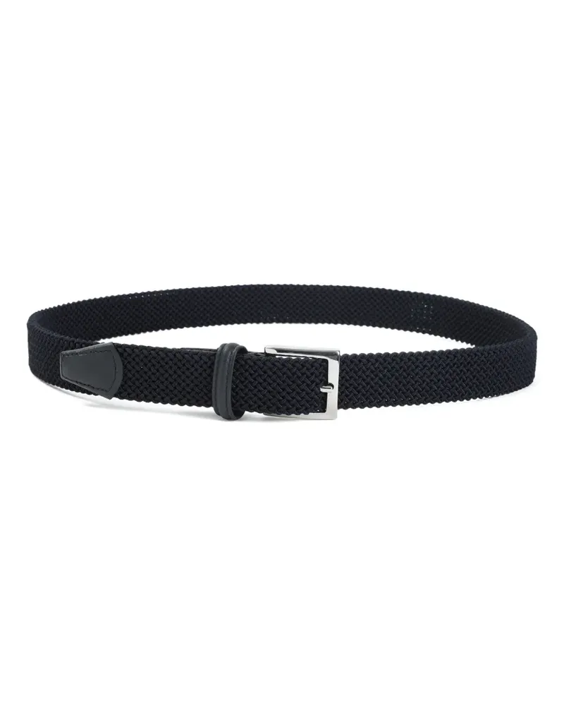 Kiton elastic belt - Blau Blau