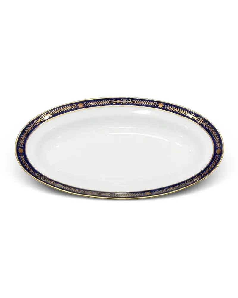 Ginori 1735 Raviera Impero Cleopatra Teller - Weiß Weiß