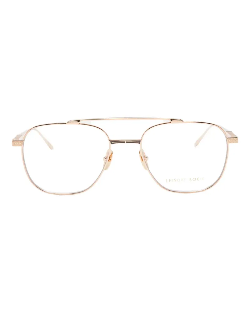 Leisure Society Montez pilot-frame glasses - Gold Gold