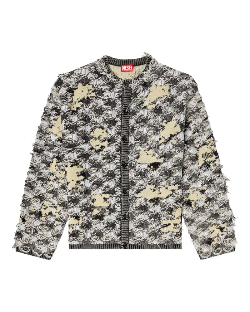 Diesel K-Valbor Cardigan - Grau Grau