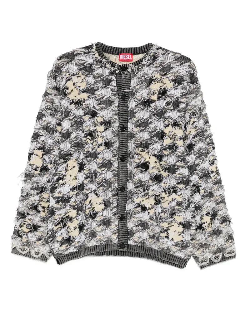 Diesel K-Valbor Cardigan - Grau Grau