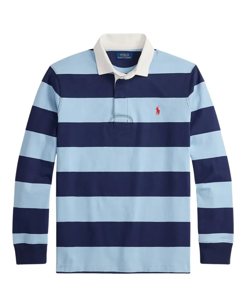 Ralph Lauren striped polo shirt - Blau Blau