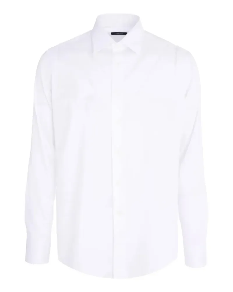 Tombolini button-down long-sleeve shirt - Weiß Weiß