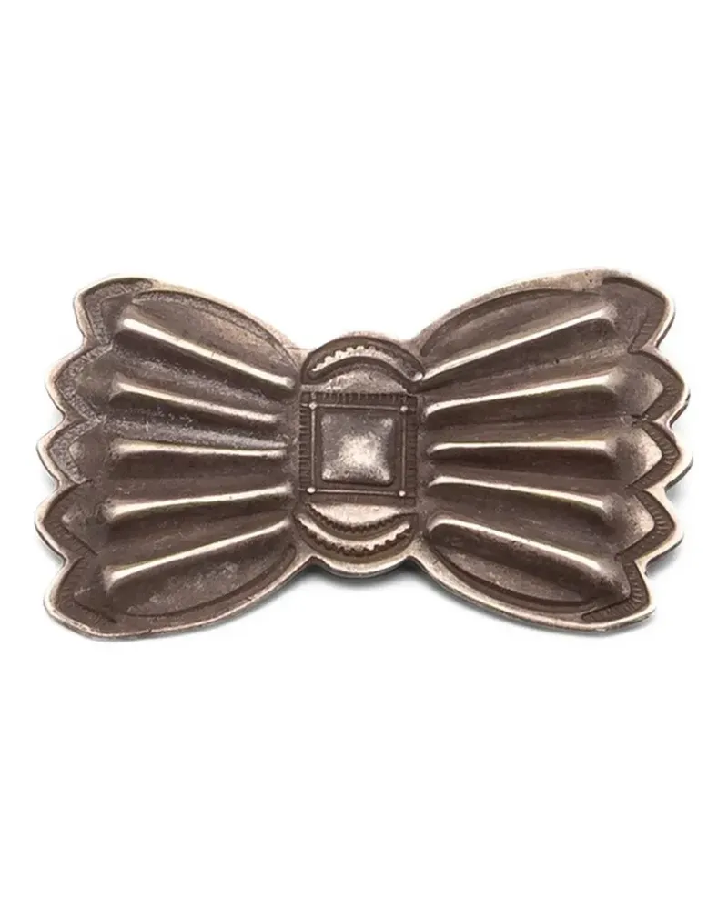 Fortela Anstecknadel mit Fächermotiv - Silber Silber