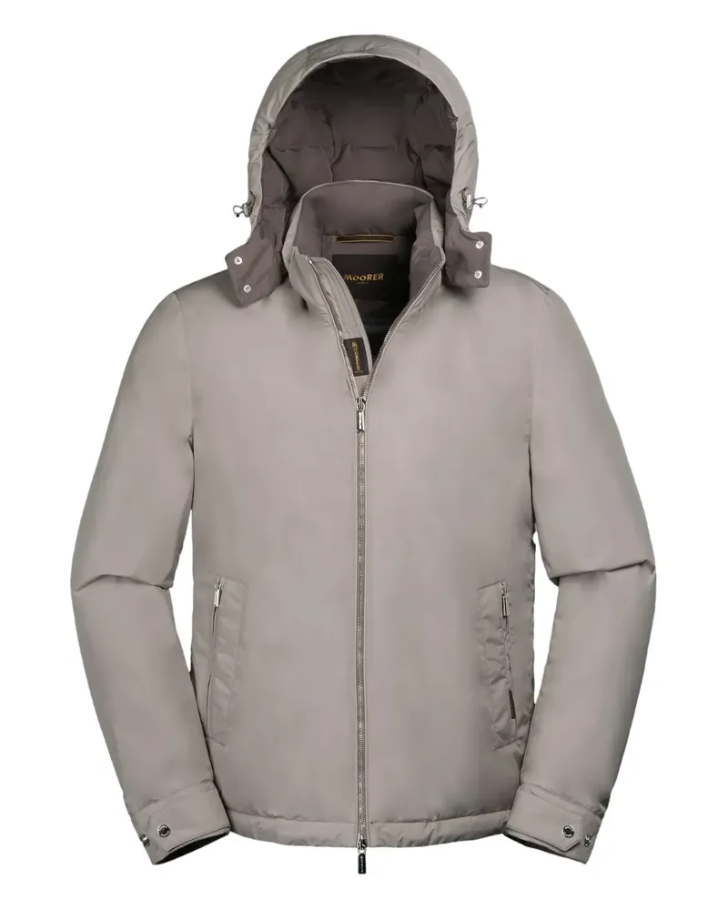 MOORER Albini-stp jacket - Nude Nude