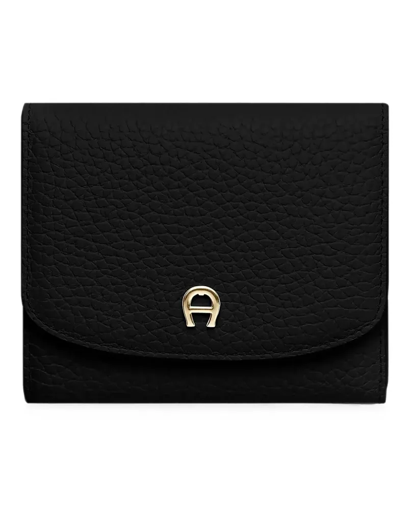 Aigner Carre Soft Portemonnaie - Schwarz Schwarz