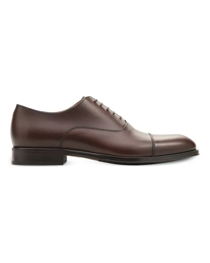 Lottusse Lenox Oxford-Schuhe mit gerader Kappe - Braun Braun