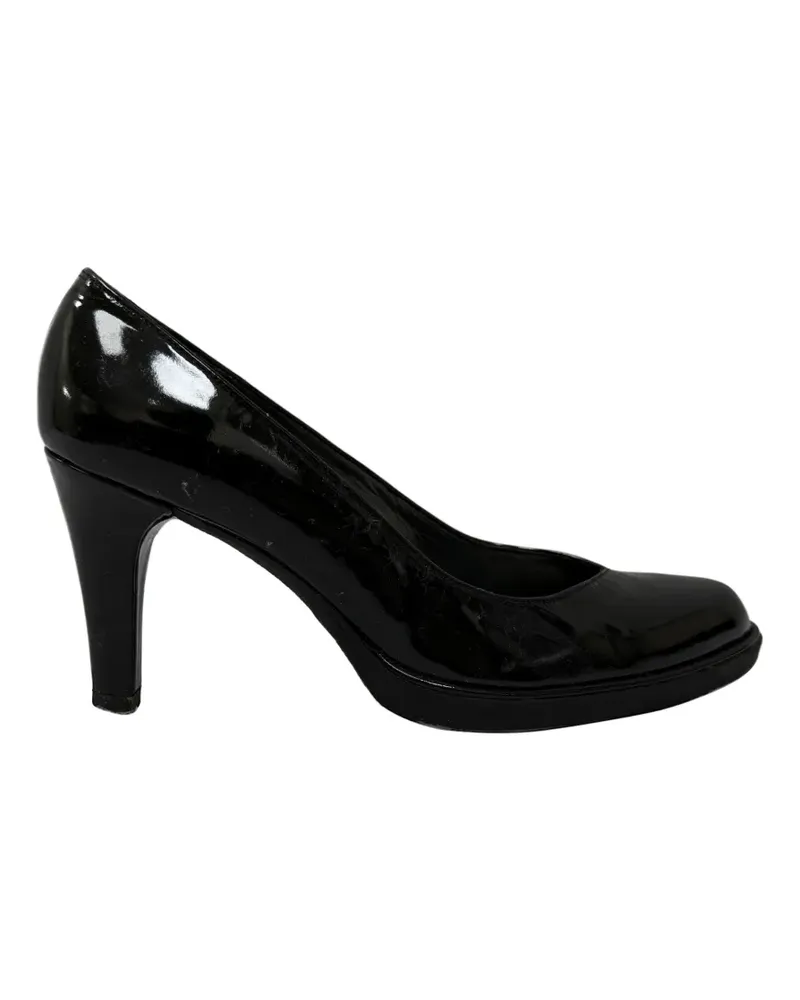 Stuart Weitzman platform round-toe pumps - Schwarz Schwarz