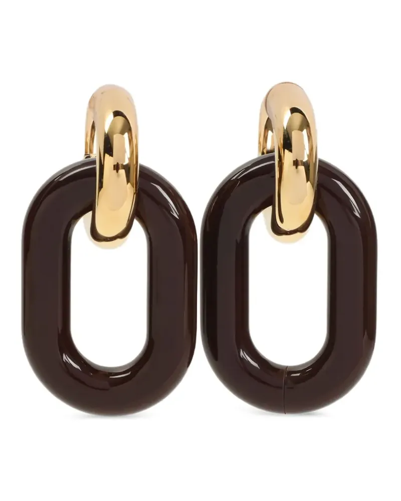 Marni Ohrringe aus Kettengliedern - Gold Gold
