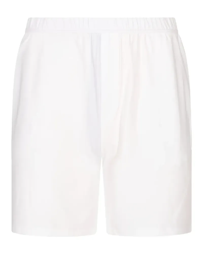 Kiton Pyjama-Shorts mit elastischem Bund - Weiß Weiß