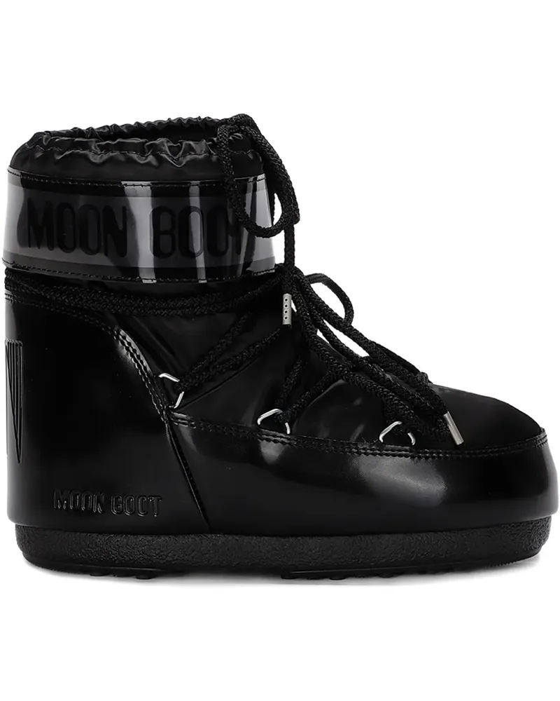 Moon Boot icon low lace-up boots - Schwarz Schwarz
