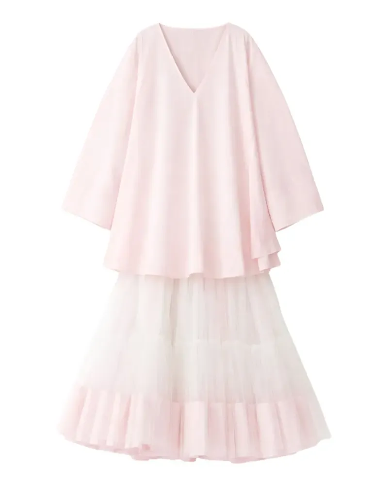 Jacquemus Hemd mit V-Ausschnitt - Rosa Rosa