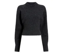 Pullover mit Rundhalsausschnitt - Grau