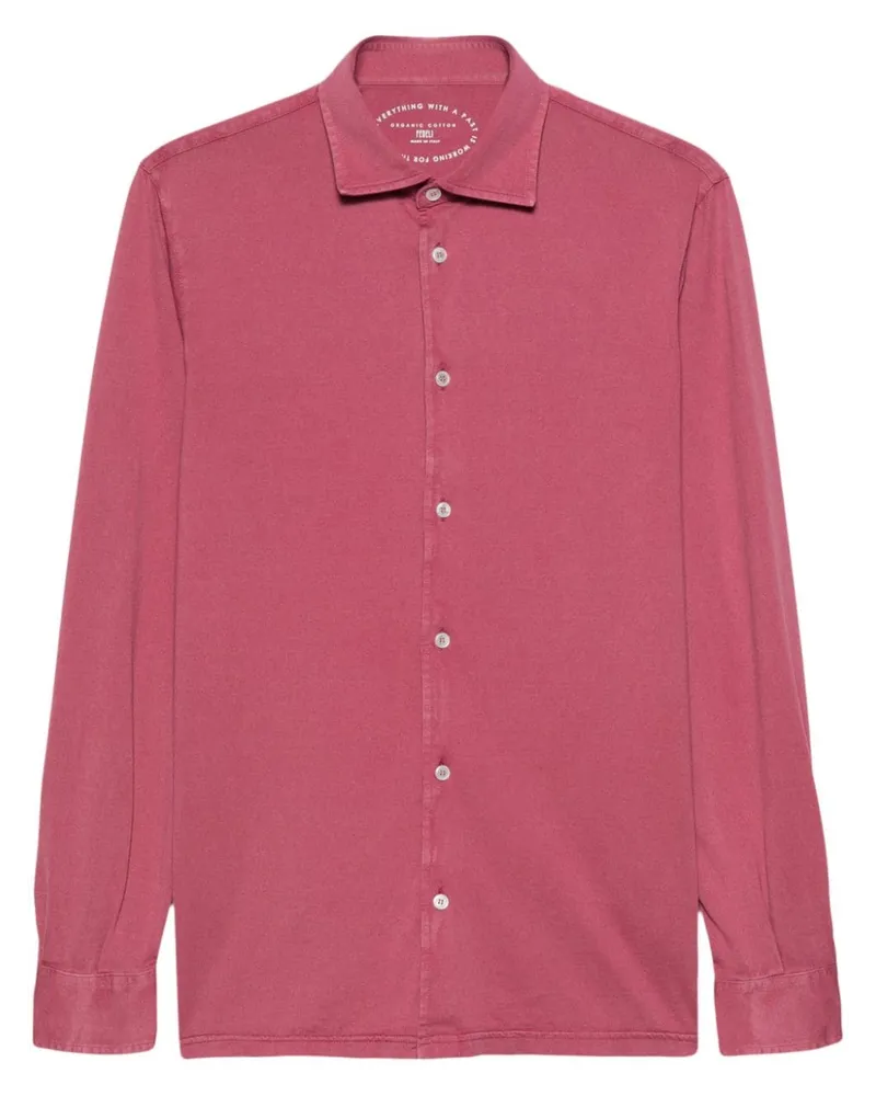 Fedeli Hemd aus Bio-Baumwolle - Rosa Rosa
