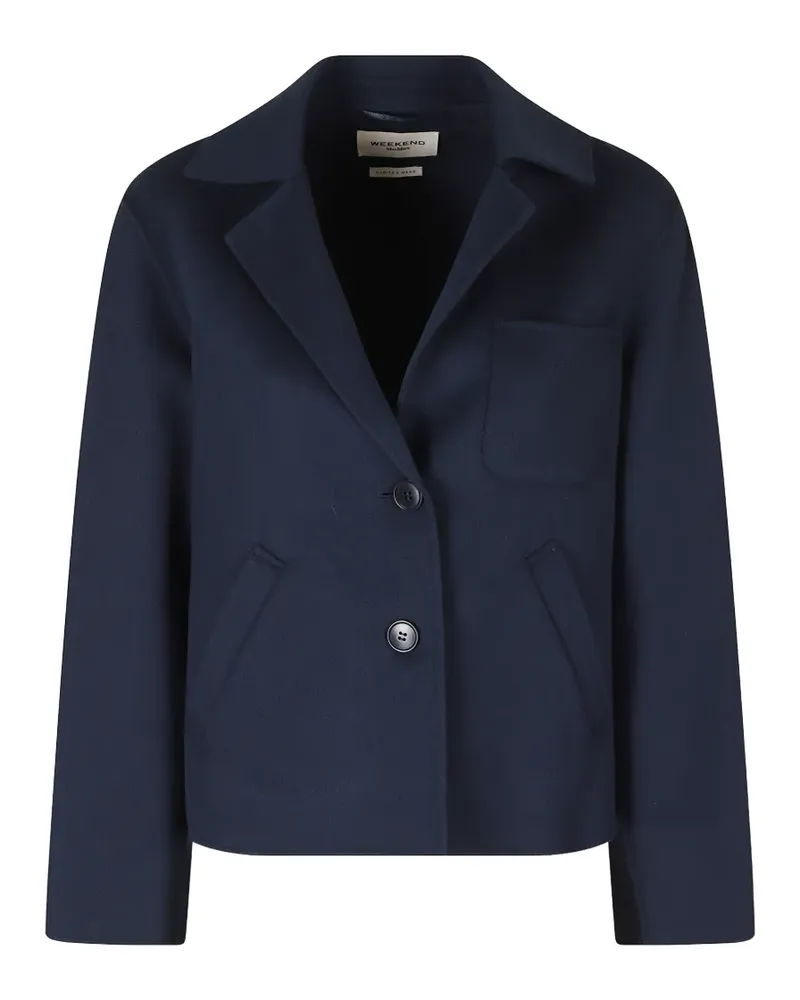Max Mara Pelota Wolljacke - Blau Blau
