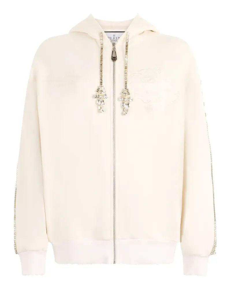 Philipp Plein Kapuzenjacke mit Reißverschluss - Nude Nude