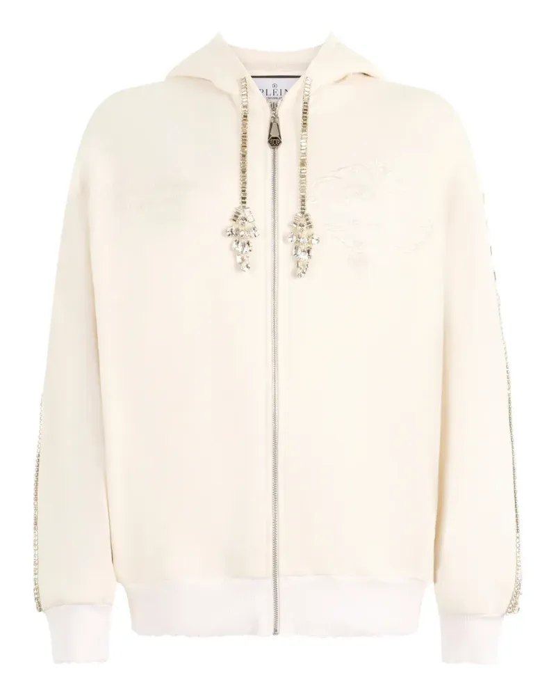 Philipp Plein Kapuzenjacke mit Reißverschluss - Nude Nude