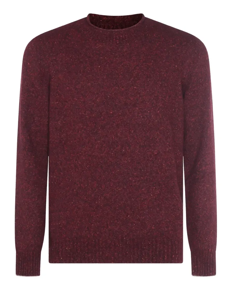 Brunello Cucinelli Melierter Pullover - Rot Rot