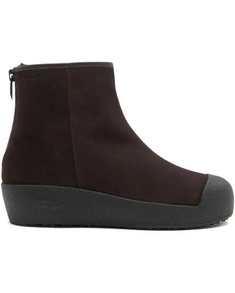 Bally Stiefel aus Wildleder - Braun Braun