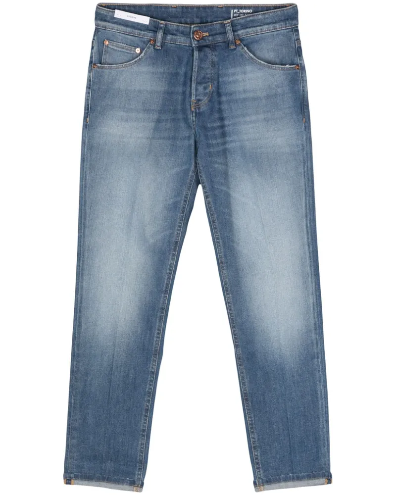 PT TORINO Klassische Tapered-Jeans Blau