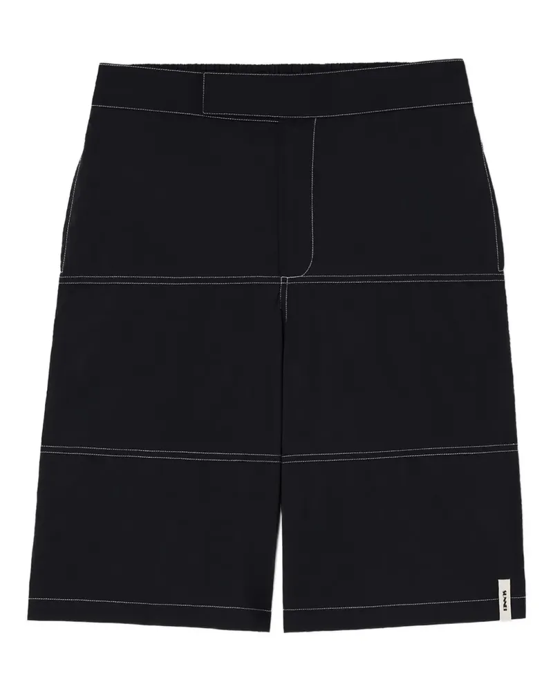 SUNNEI Shorts mit Haken- und Ösenverschluss - Blau Blau