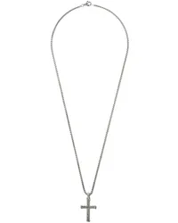 David Yurman Cable Cross Anhänger aus Sterlingsilber Silber