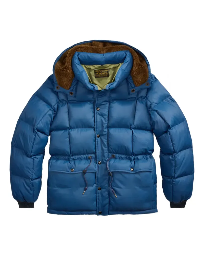 Ralph Lauren Gesteppte Kapuzenjacke - Blau Blau
