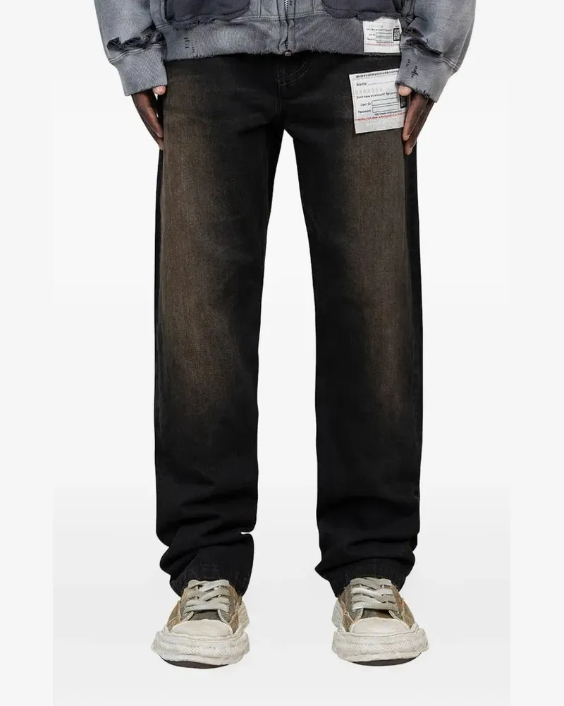 MIHARAYASUHIRO Lola Jeans - Schwarz Schwarz