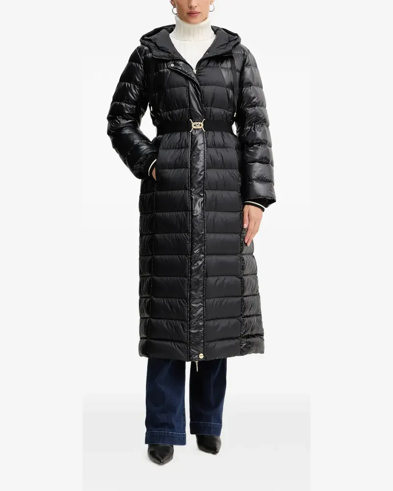 Liu Jo hooded quilted coat - Schwarz Schwarz