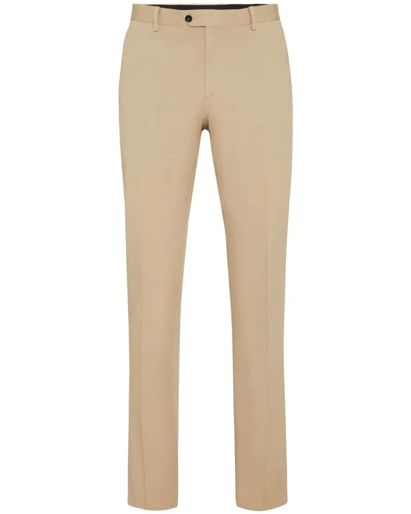 Philipp Plein Halbhohe Slim-Fit-Chino - Nude Nude