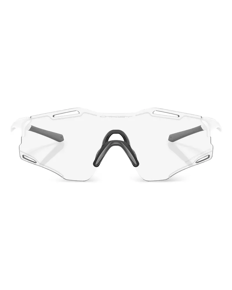 Oakley Cyber Zero Shield-Sonnenbrille - Weiß Weiß