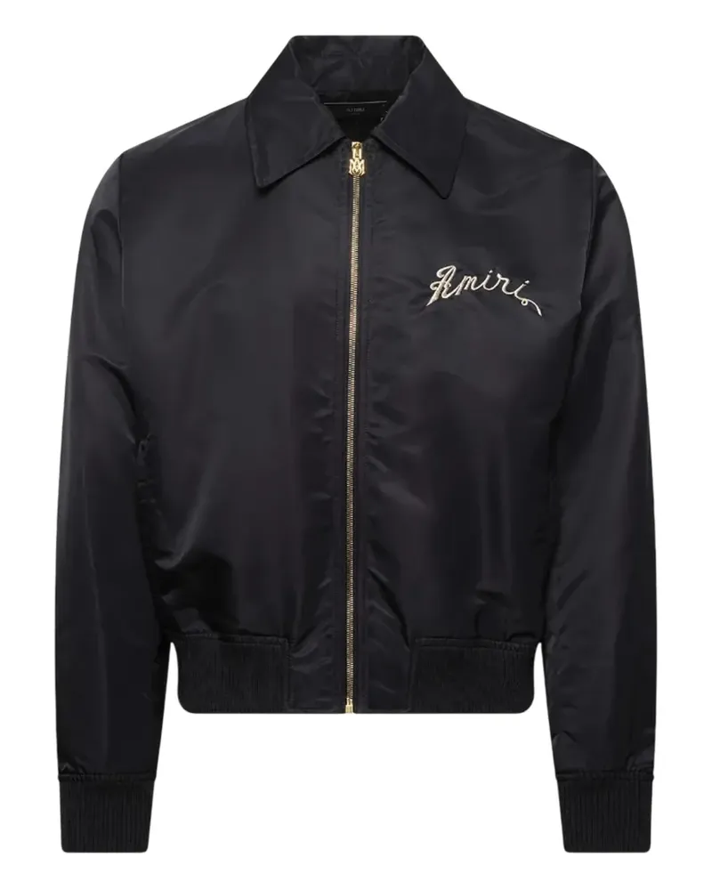 Amiri embroidered jacket - Schwarz Schwarz