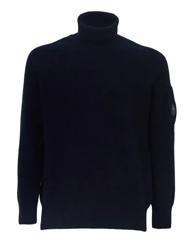 C.P. Company Lens Rollkragenpullover - Blau Blau