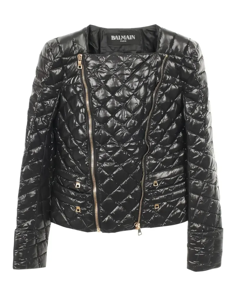 Balmain 2010s Steppjacke - Schwarz Schwarz