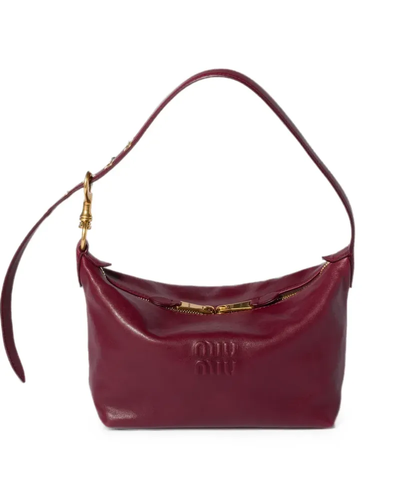 Miu Miu Spirit Tasche aus Nappaleder - Rot Rot