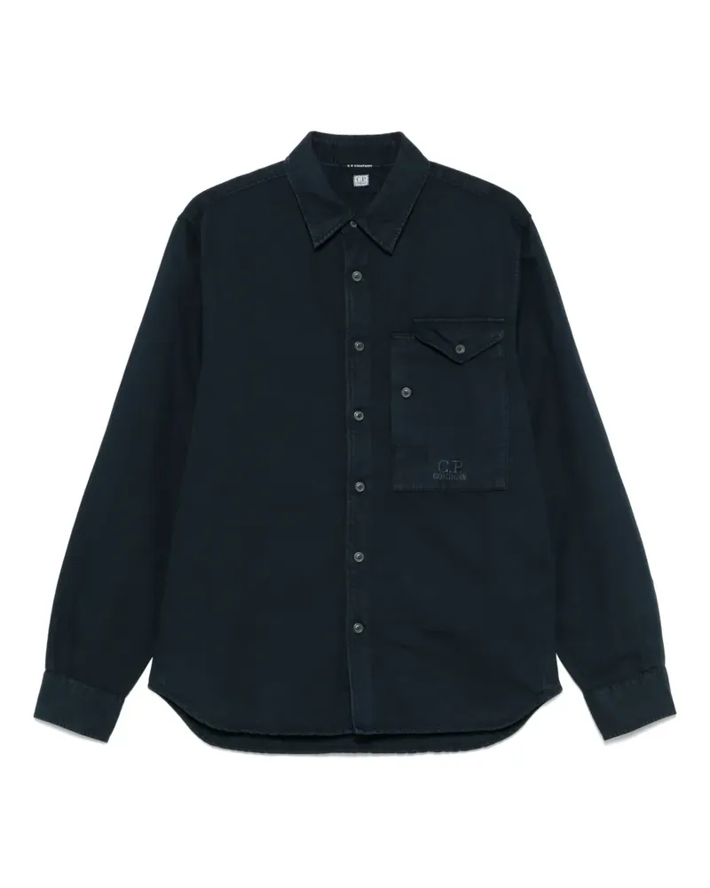 C.P. Company Langärmeliges Hemd - Blau Blau