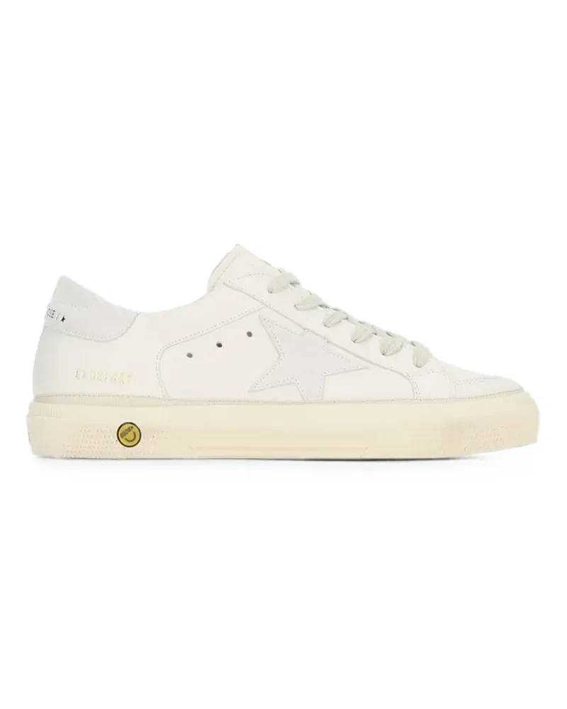 Golden Goose May star-patch sneakers - Weiß Weiß