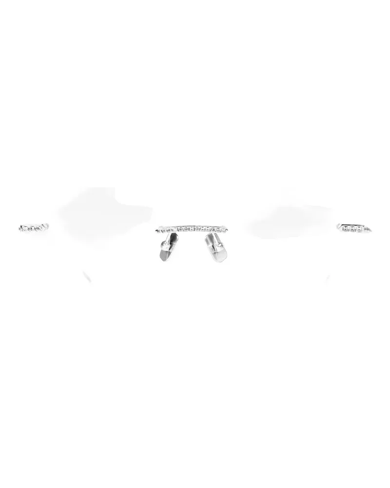 Anna-Karin Karlsson Crystal Optical 2.0 glasses - Silber Silber
