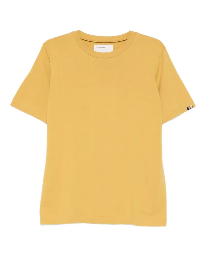 extreme cashmere nº394 James crew-neck T-shirt - Gelb Gelb
