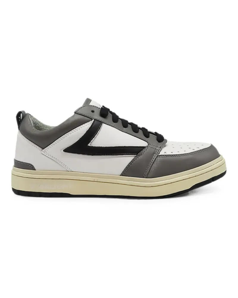 HTC Hollywood Trading Company Starlight Sneakers mit perforiertem Stern - Weiß Weiß