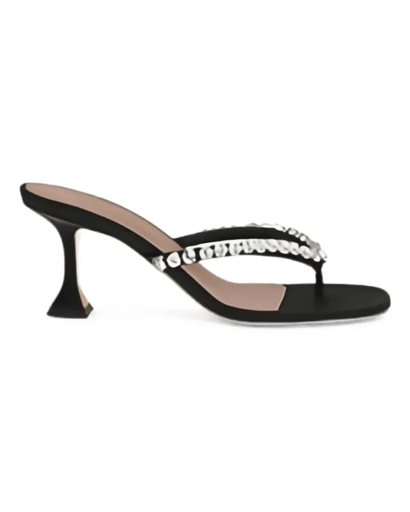 Amina Muaddi Gigi crystal-embellished sandals - Schwarz Schwarz