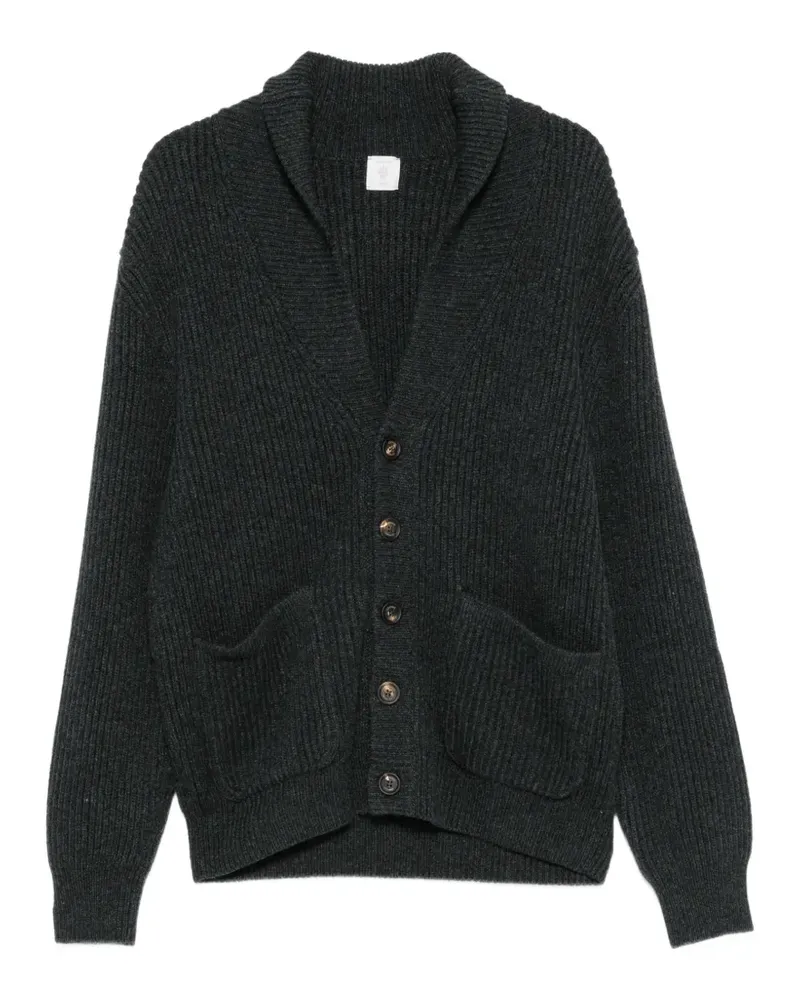 Eleventy Cardigan mit Schalkragen - Grau Grau