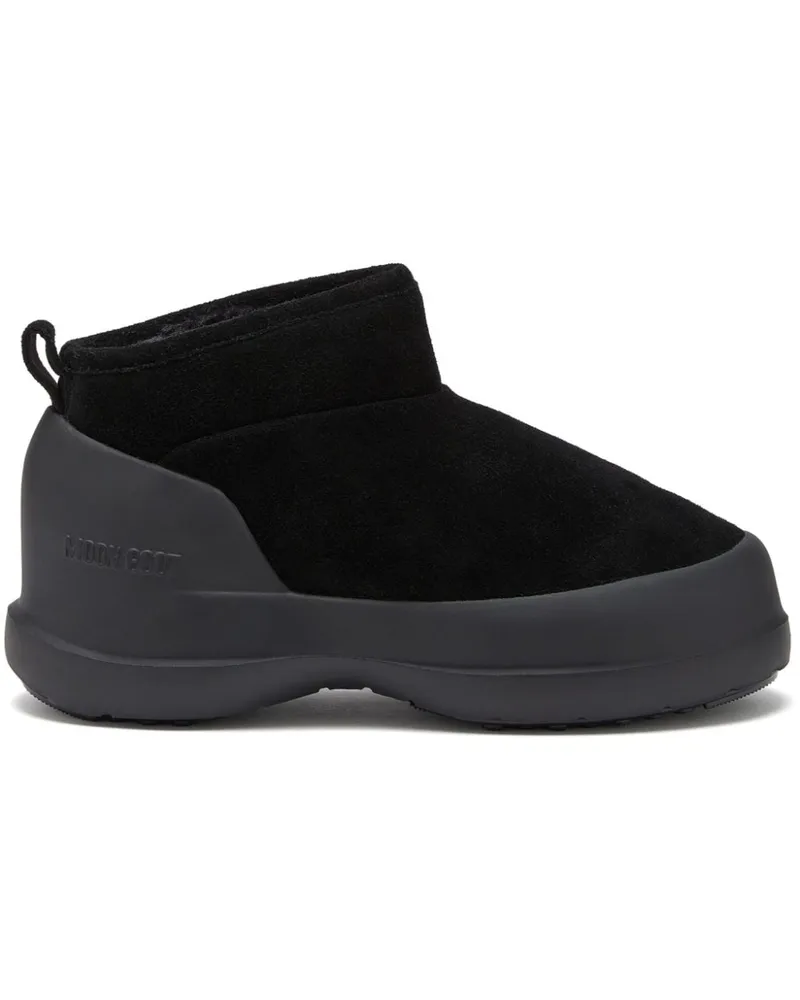 Moon Boot Luna Stiefel mit Logo-Print - Schwarz Schwarz