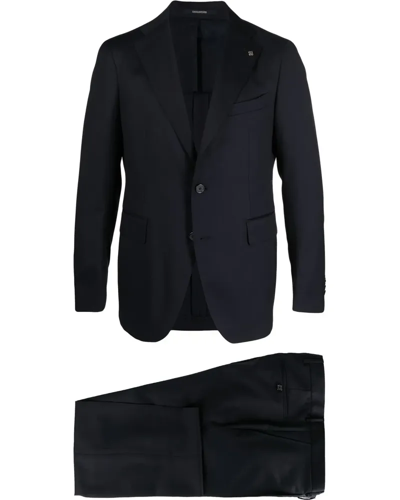 Tagliatore Einreihiger Anzug - Blau Blau