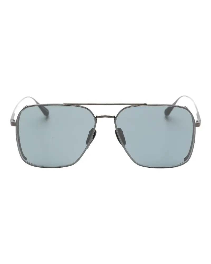 Linda Farrow Asher square-frame sunglasses - Braun Braun