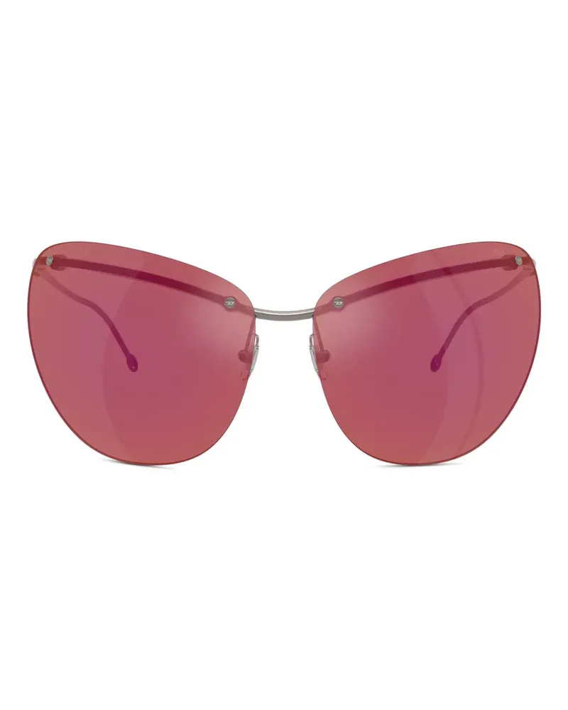 Diesel 0dl1007 Sonnenbrille - Silber Silber