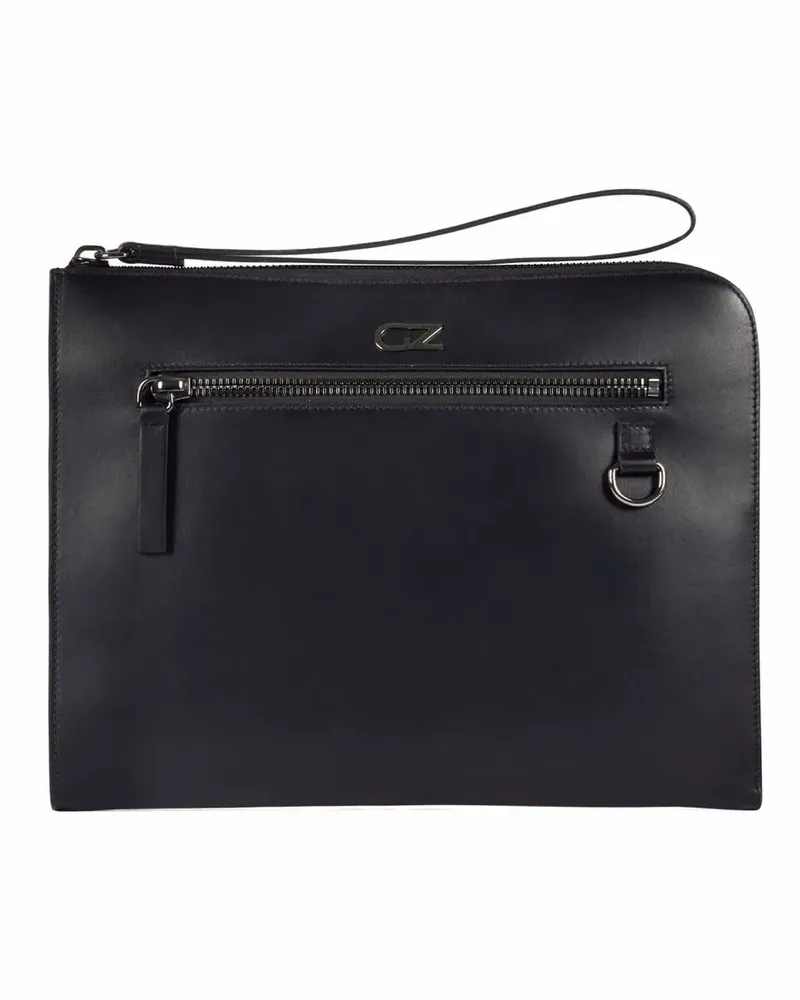 Giuseppe Zanotti Fabian Clutch - Schwarz Schwarz