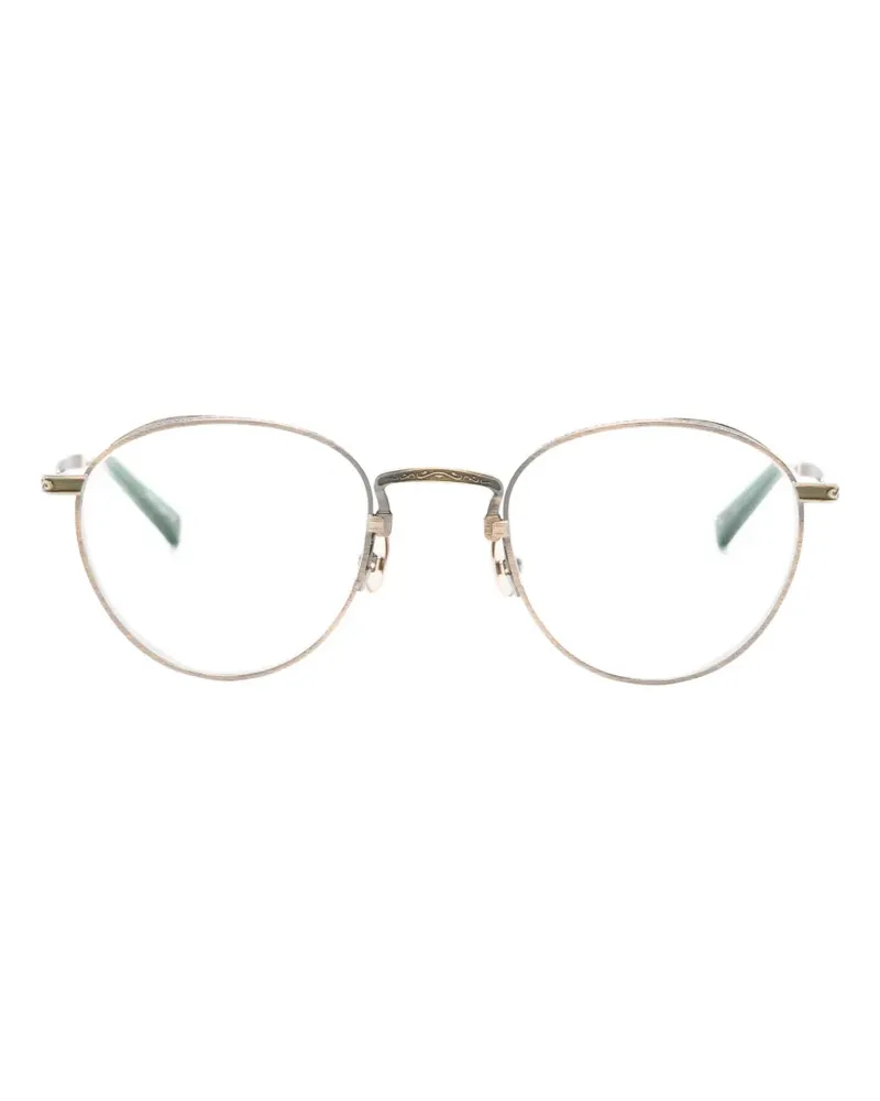 MATSUDA Brille mit rundem Gestell - Gold Gold